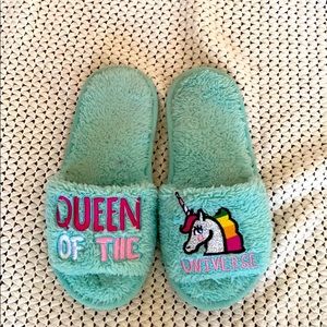 Unicorn slippers